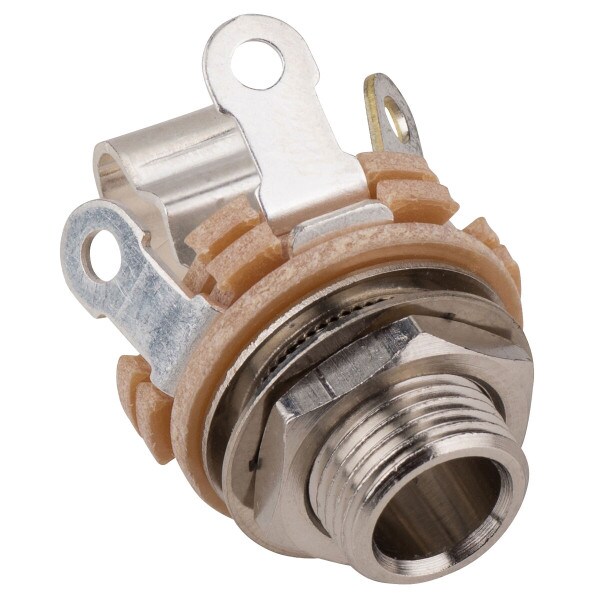 Main product image for Switchcraft 12A 1/4" Mono Jack Female Panel Mount 093-1000